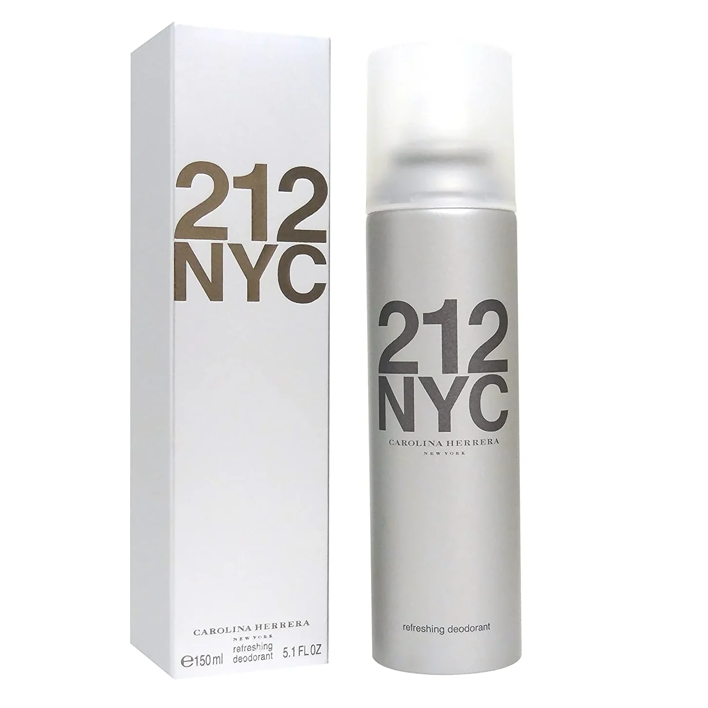 212 NYC by Carolina Herrera 150ml Refreshing Deodorant