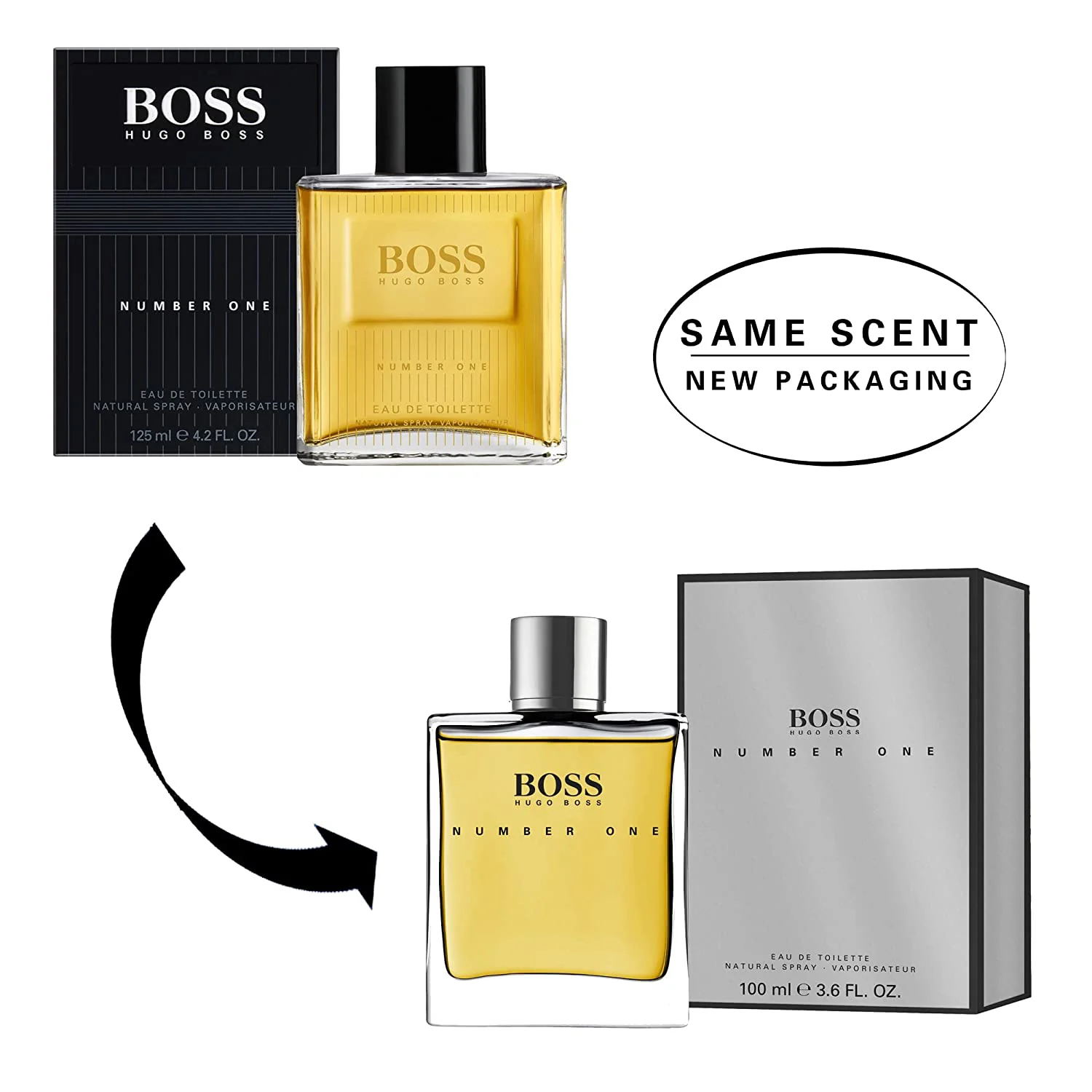 Boss Number One by Hugo Boss 100ml EDT for Men - Image 2