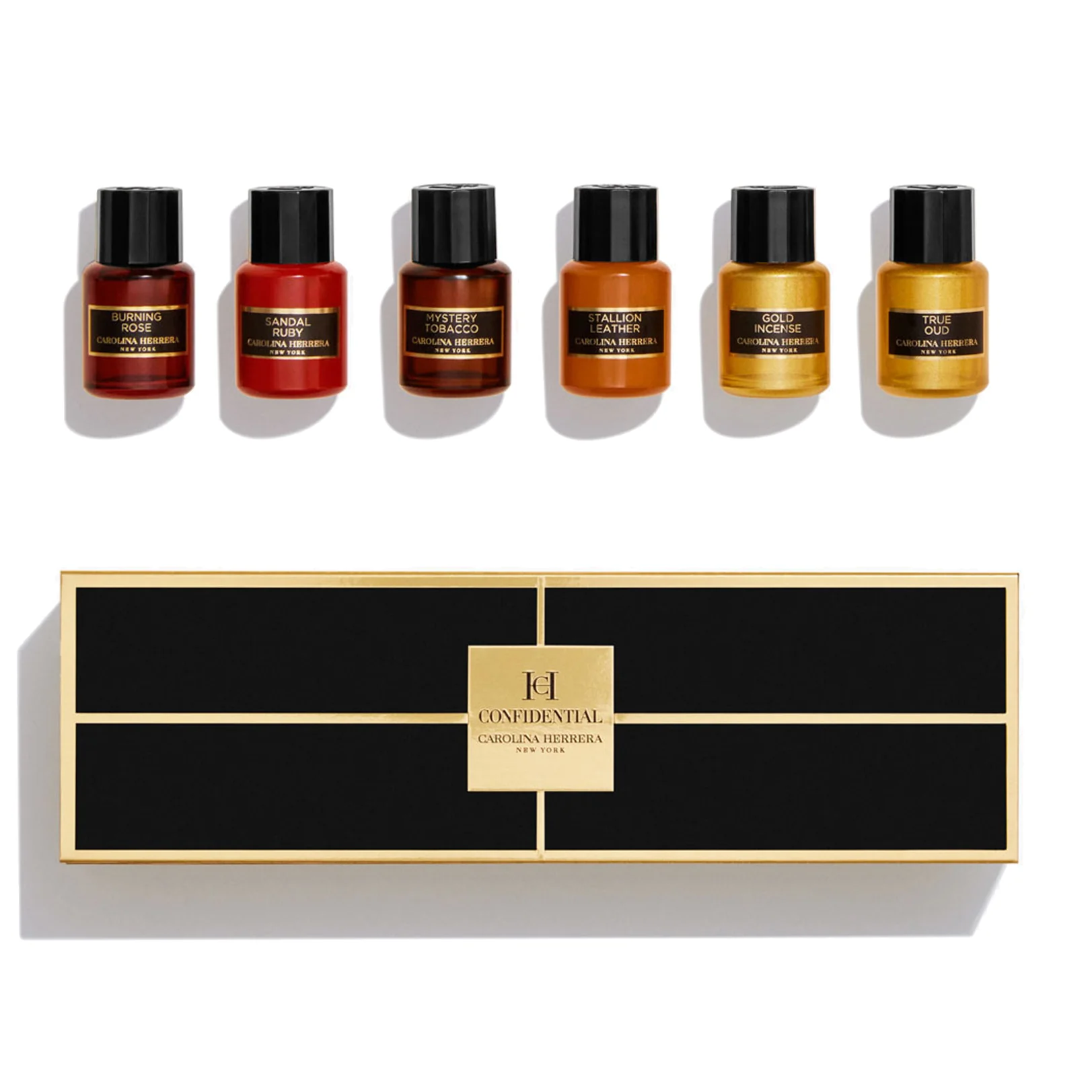 Carolina Herrera Confidential Perfume Collection 6pc Gift Set
