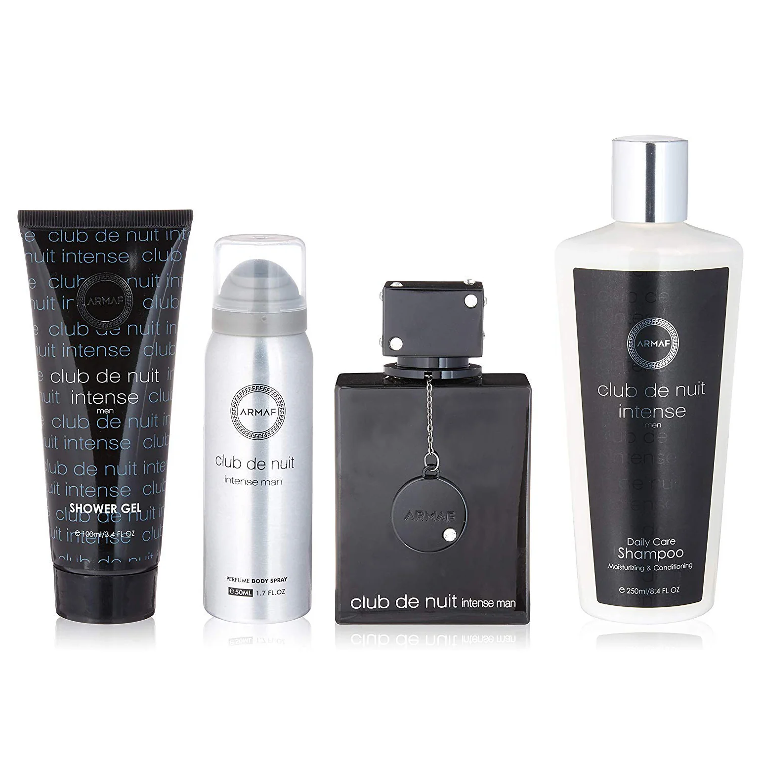 Club De Nuit Intense by Armaf 105ml EDT 4 Piece Gift Set - Image 2
