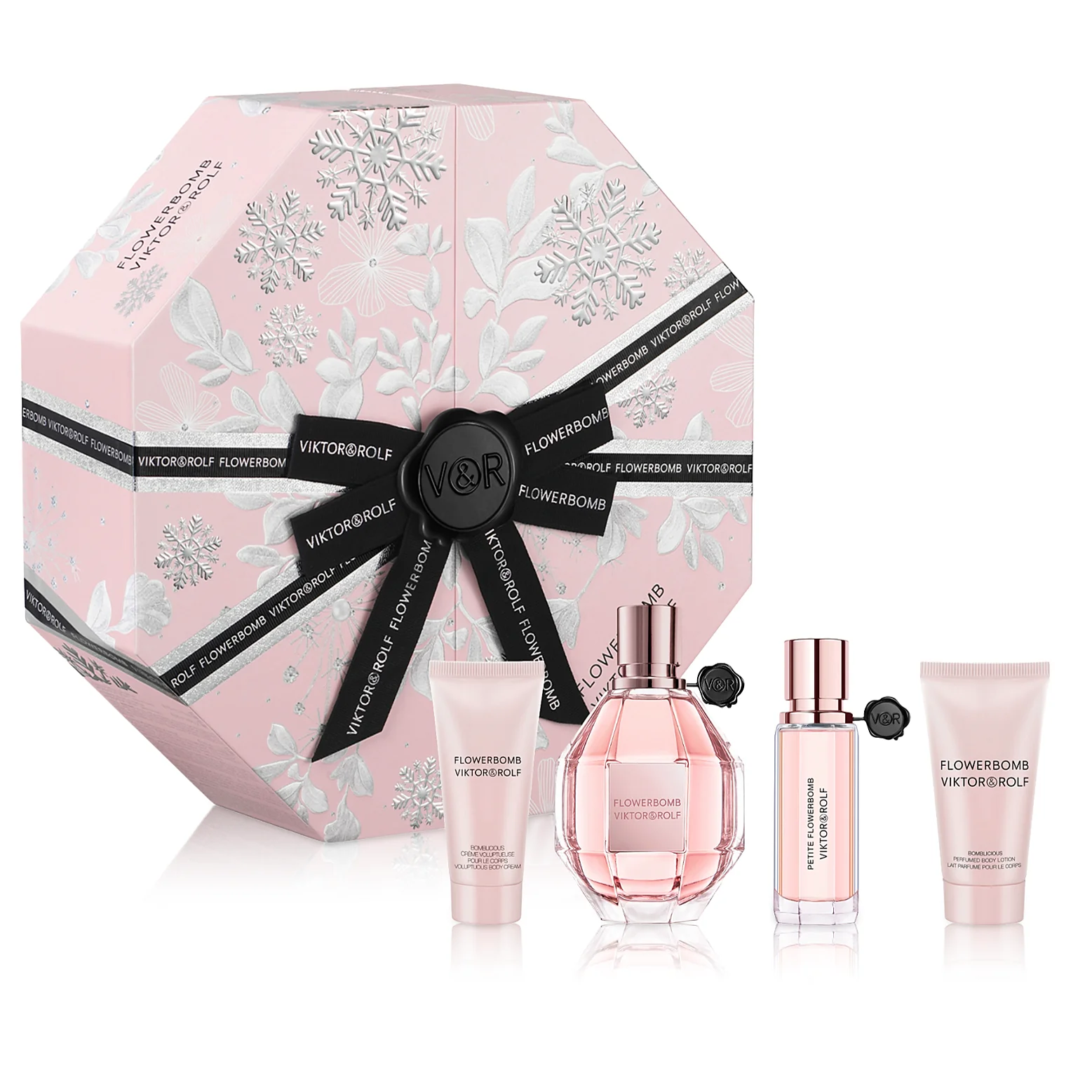 Flowerbomb by Viktor & Rolf 100ml EDP 4 Piece Gift Set