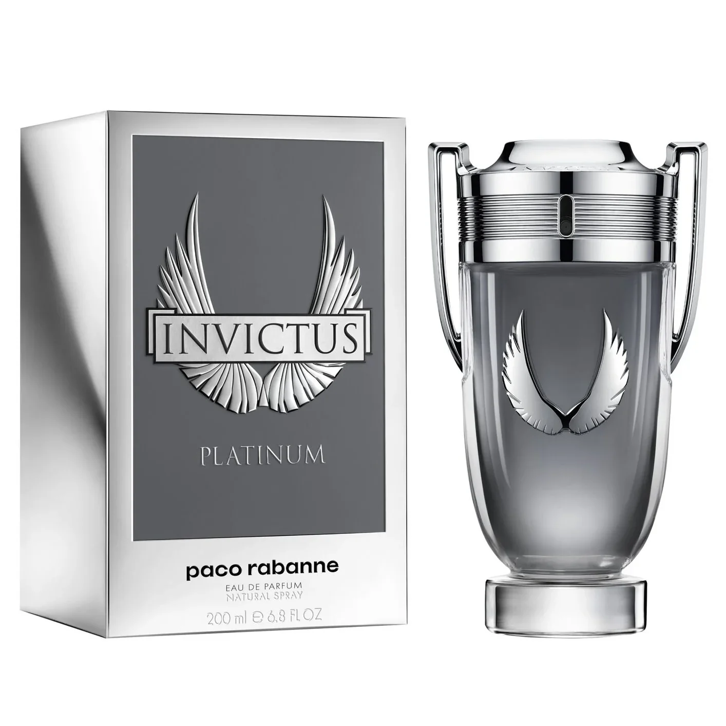 Invictus Platinum by Paco Rabanne 200ml EDP