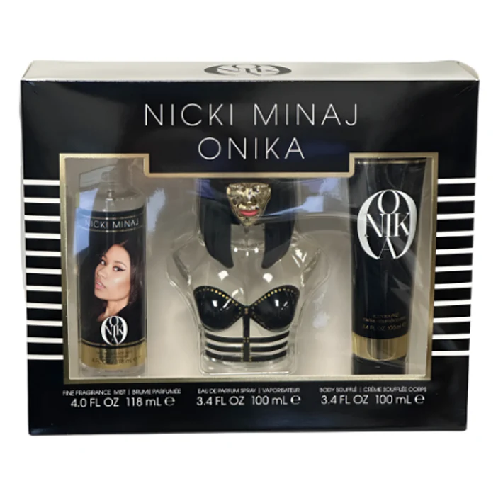 Onika by Nicki Minaj 100ml EDP 3 Piece Gift Set