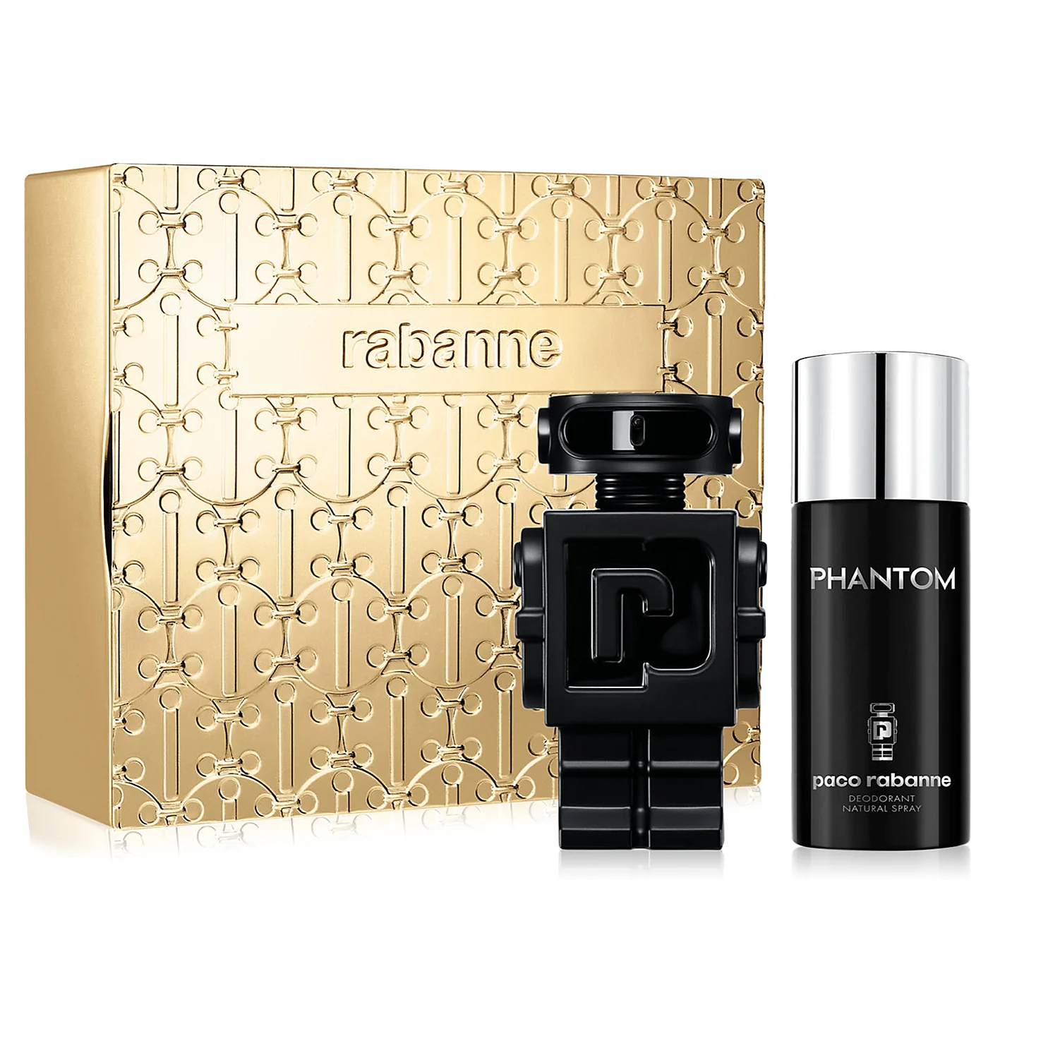 Phantom Parfum by Paco Rabanne 100ml Parfum 2pc Gift Set