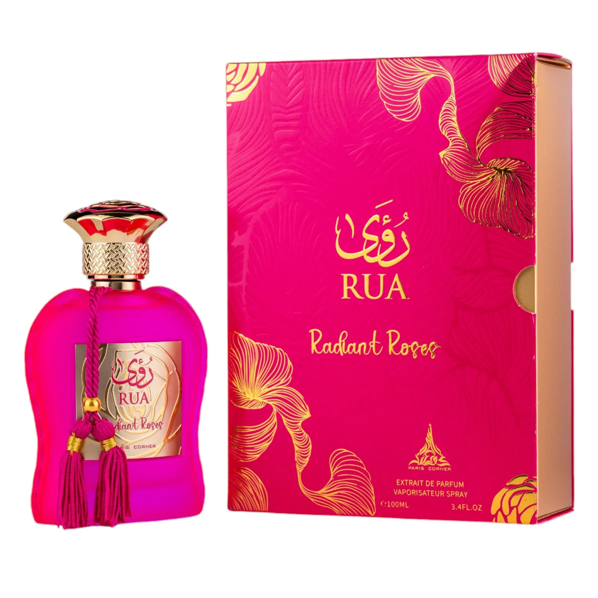 Rua Radiant Roses by Paris Corner 100ml Extrait De Parfum