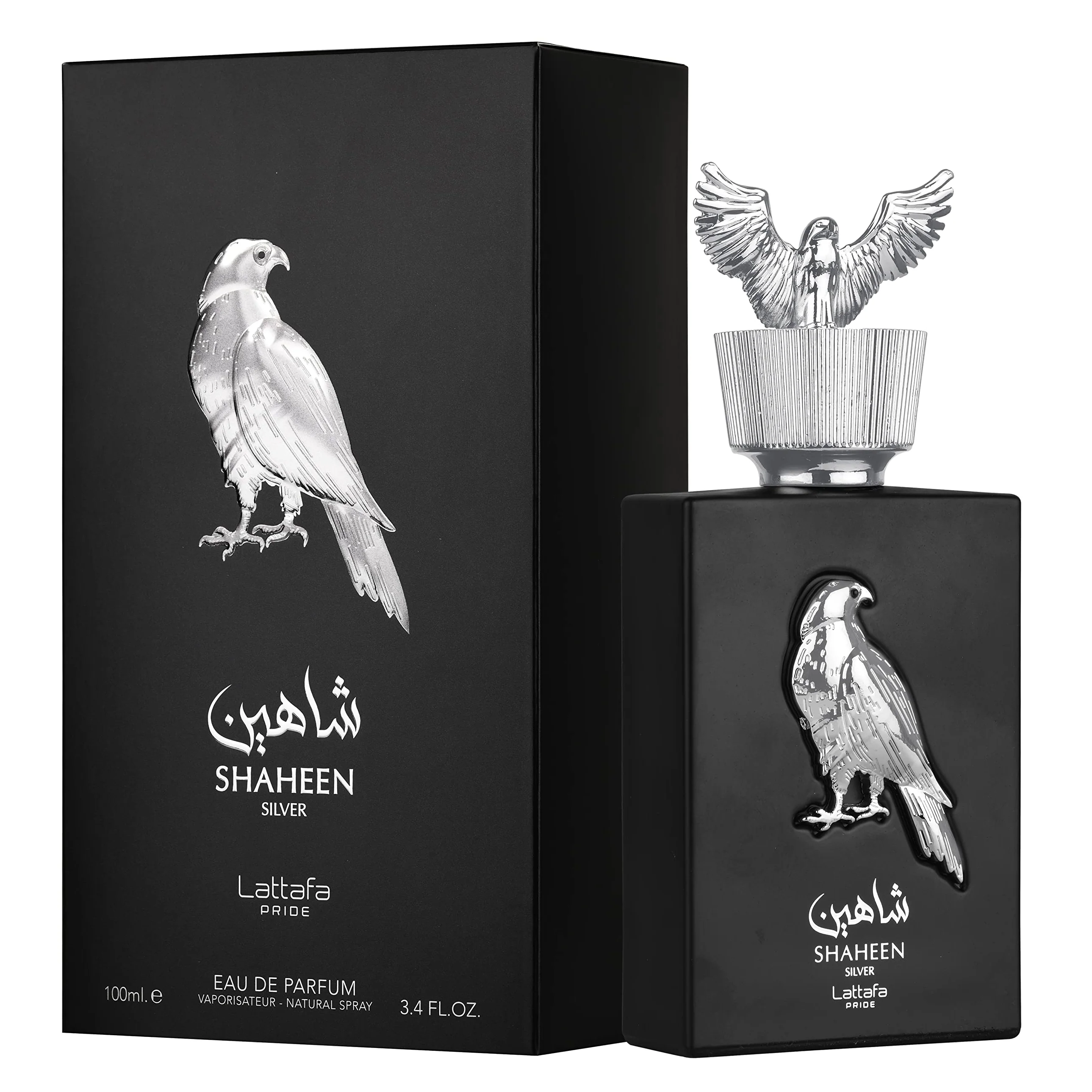 Shaheen Silver by Lattafa 100ml EDP