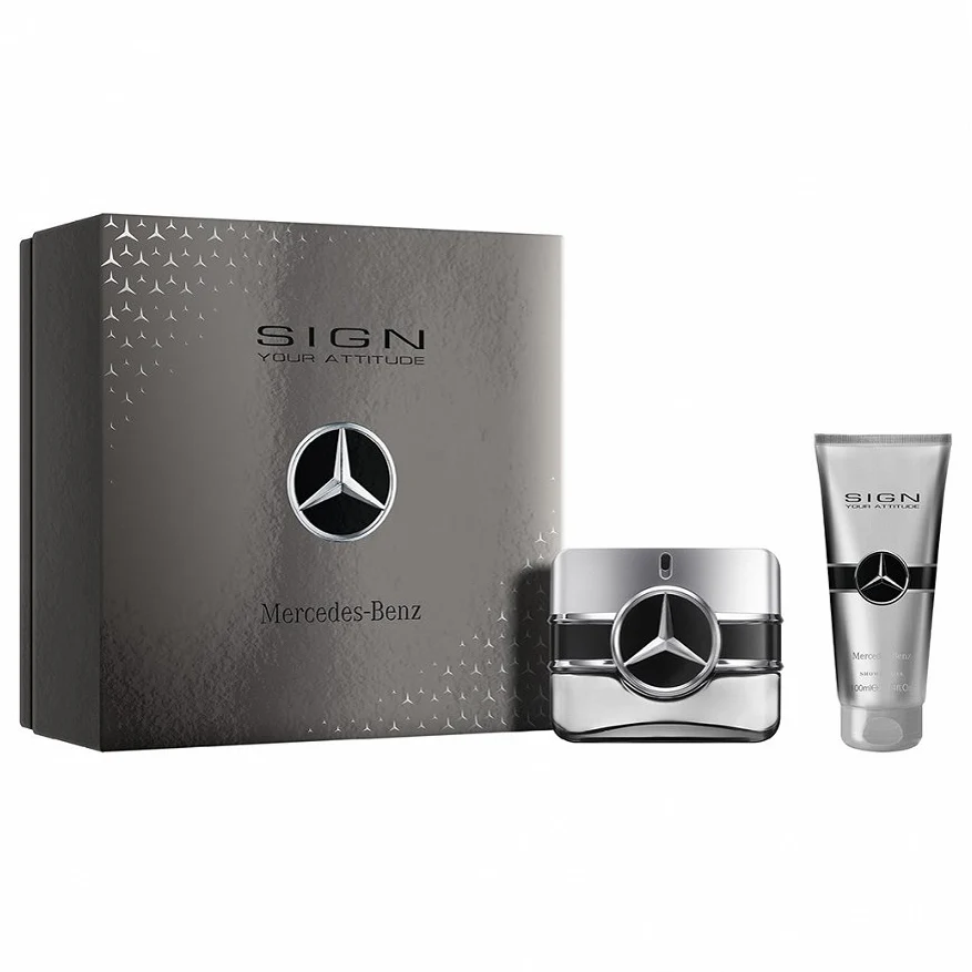 Sign Your Attitude by Mercedes Benz 100ml EDT 2pc Gift Set