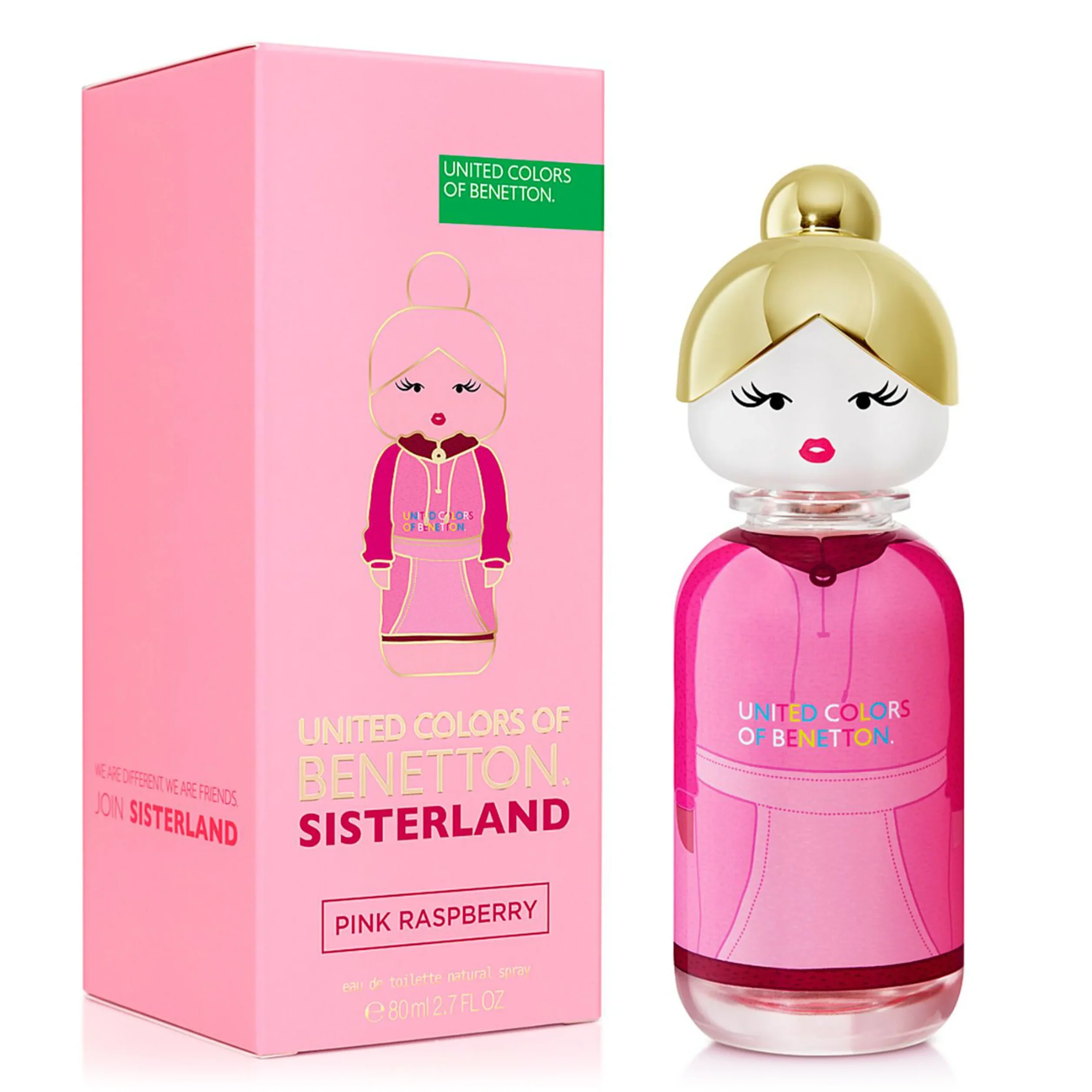 Sisterland Pink Raspberry by Benetton 80ml EDT