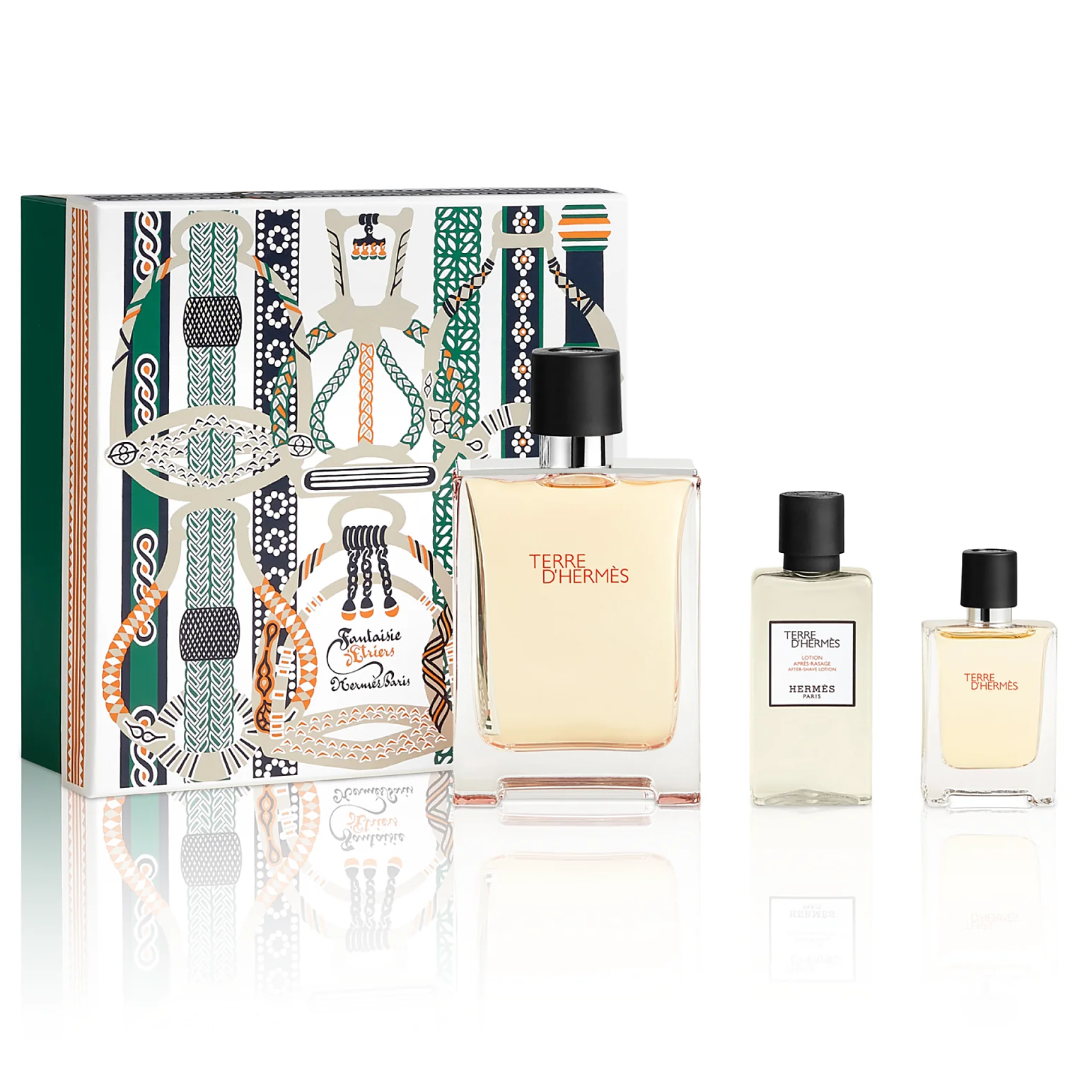 Terre D'Hermes by Hermes 100ml EDT 3 Piece Gift Set